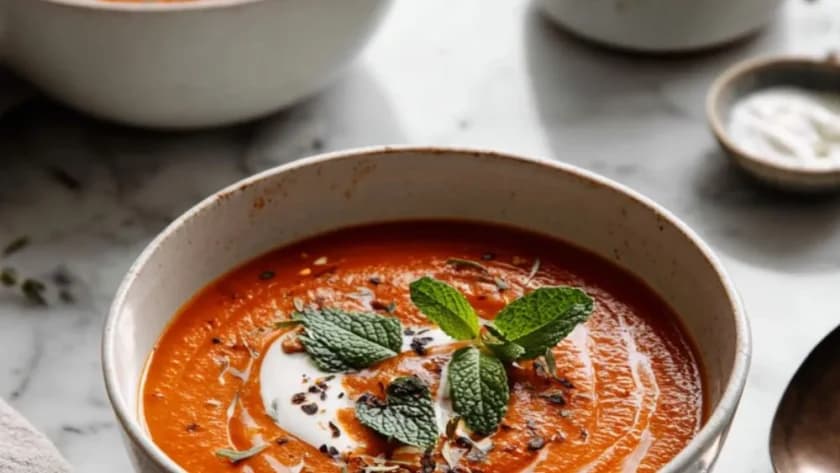 Hairy Bikers​ Red Pepper And Lentil Soup