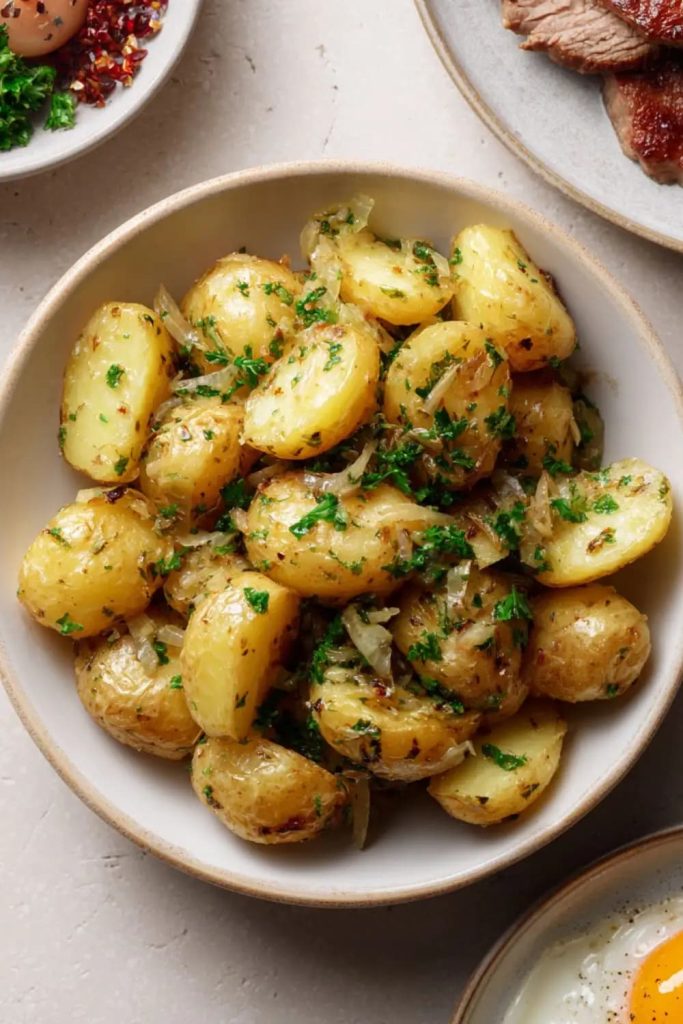 James Martin Lyonnaise Potatoes