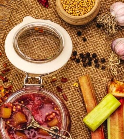 Hairy Bikers Rhubarb Chutney 
