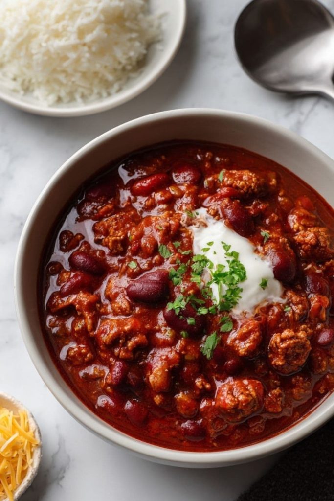 Hairy Bikers Turkey Chilli  recipe