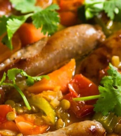 Hairy Bikers Vegetarian Sausage Casserole