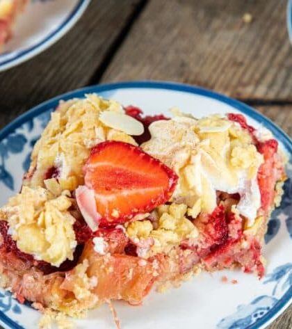 Mary Berry Rhubarb Cake