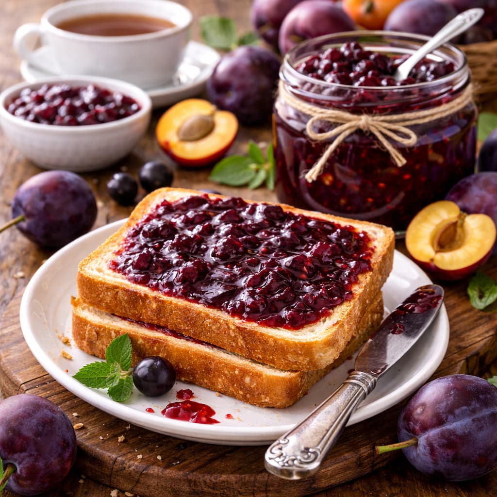 River Cottage Plum Jam