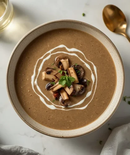 Gordon Ramsay Mushroom Soup