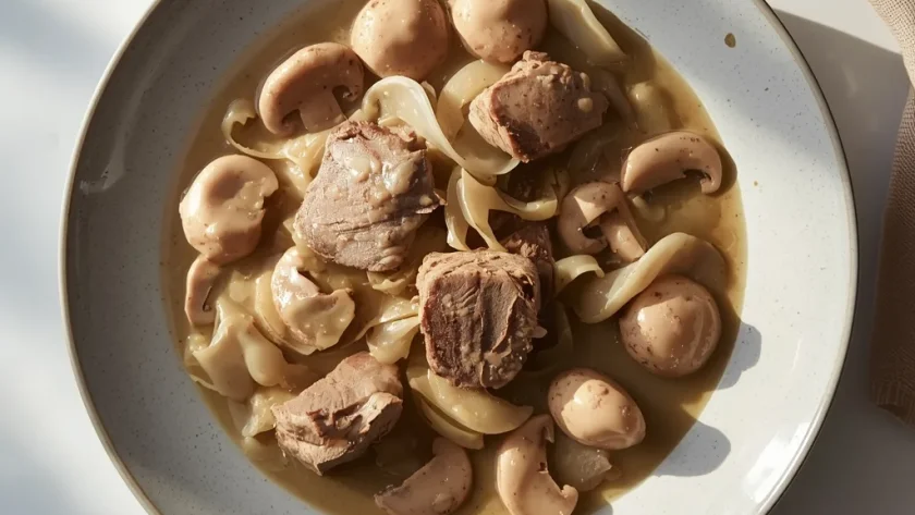 Hairy Bikers Beef Stroganoff