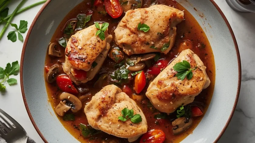 Hairy Bikers Chicken Chasseur