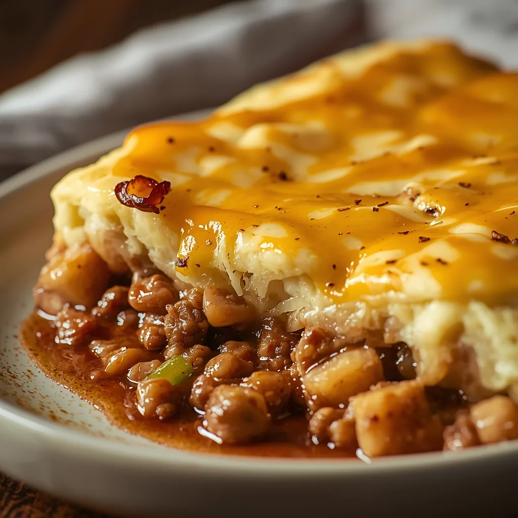 Hairy Bikers Cottage Pie with Cheesy Mash recipe