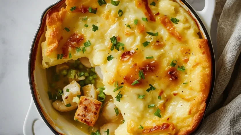 Hairy Bikers Fish Pie with Leeks