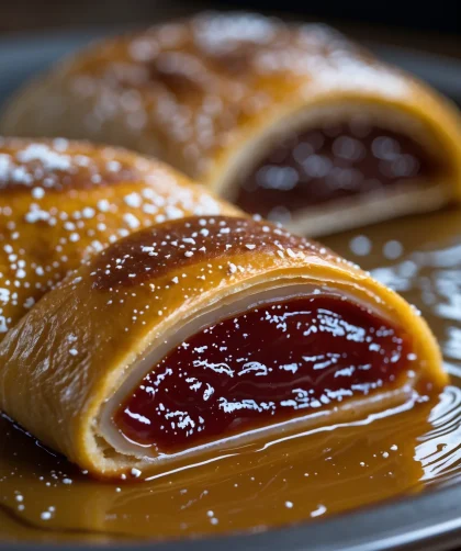 Hairy Bikers Jam Roly Poly recipe