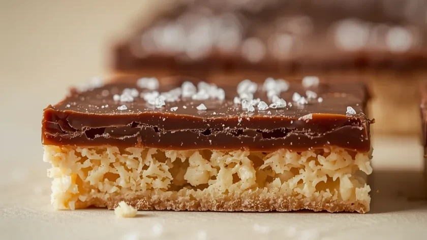 Hairy Bikers Millionaires Shortbread - recipe card