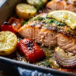 Hairy Bikers Salmon Tray Bake recipe