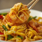 Hairy Bikers Singapore Noodles - recipe card