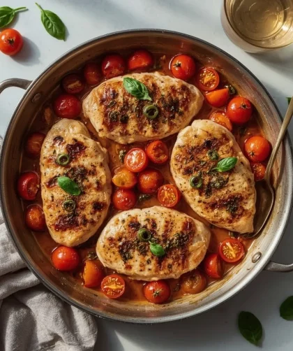 Jamie Oliver 5-Ingredient Mediterranean Chicken