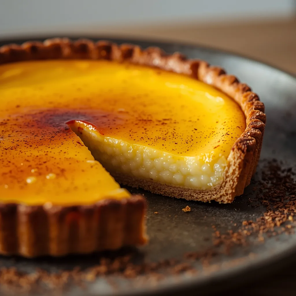 Jamie Oliver Egg Custard Tart recipe