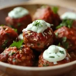 Jamie Oliver-Inspired Mediterranean Lamb Meatballs (5-Ingredient)