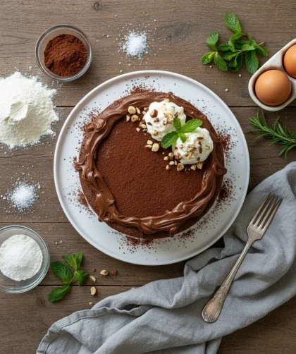 Jamie Oliver-Inspired Nutella Cake