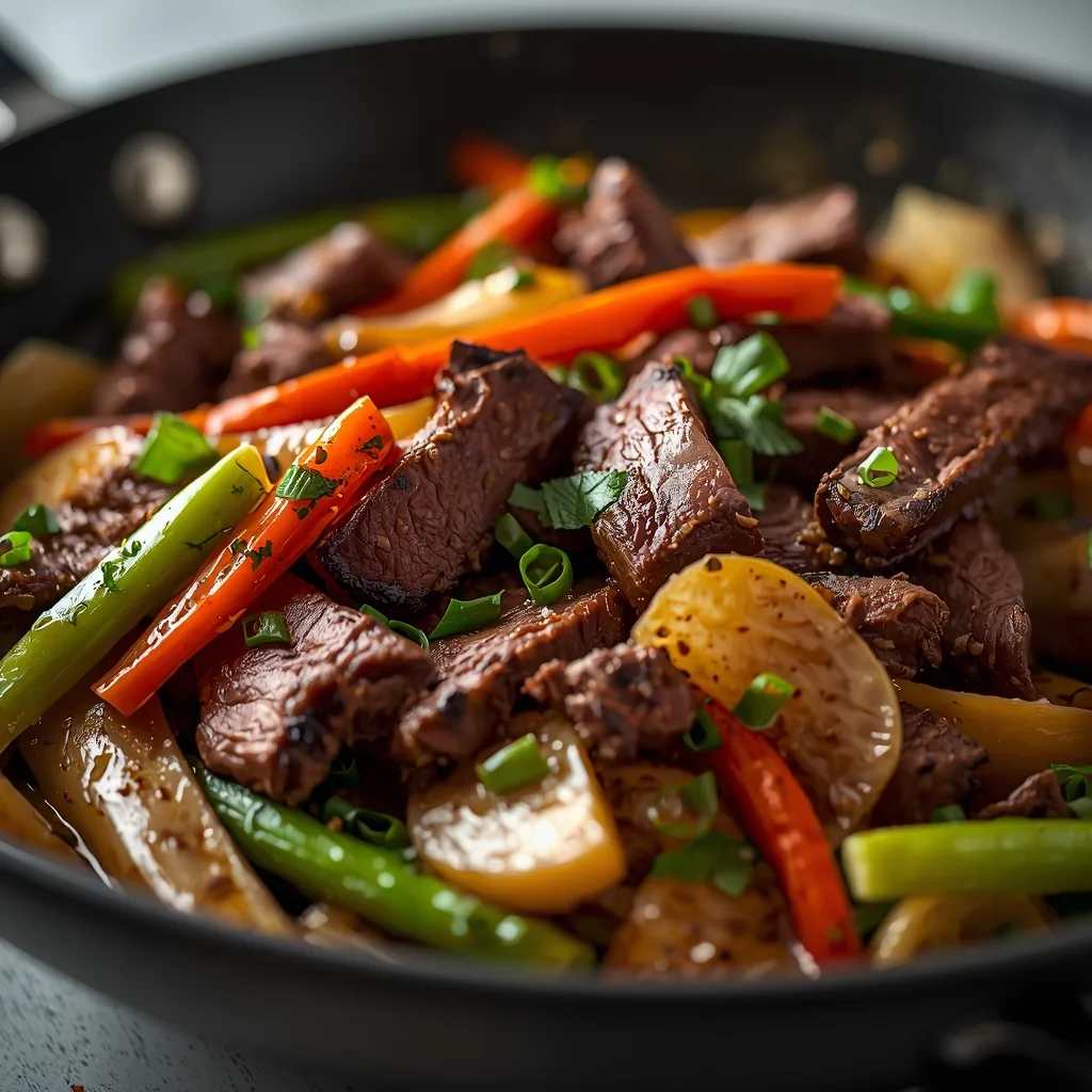 Joe Wicks Beef Stir Fry - recipe card