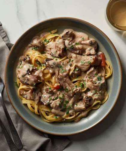 Joe Wicks Beef Stroganoff