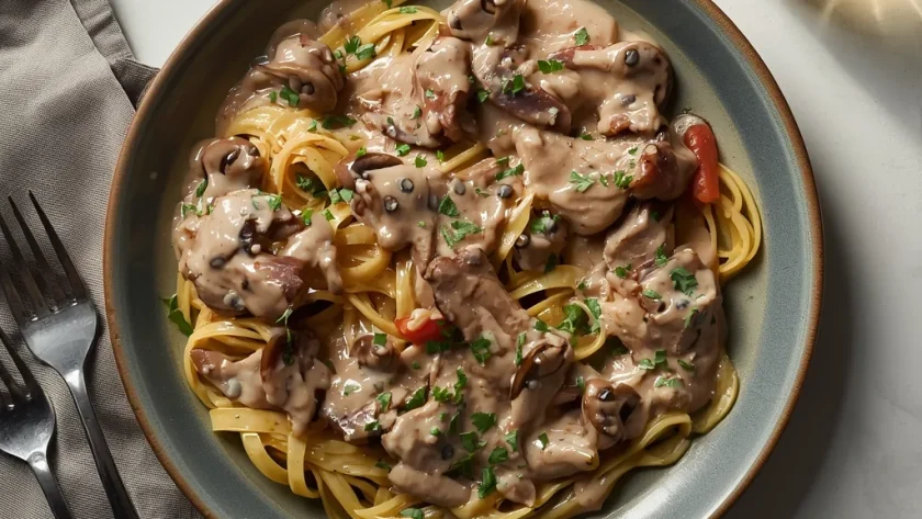 Joe Wicks Beef Stroganoff