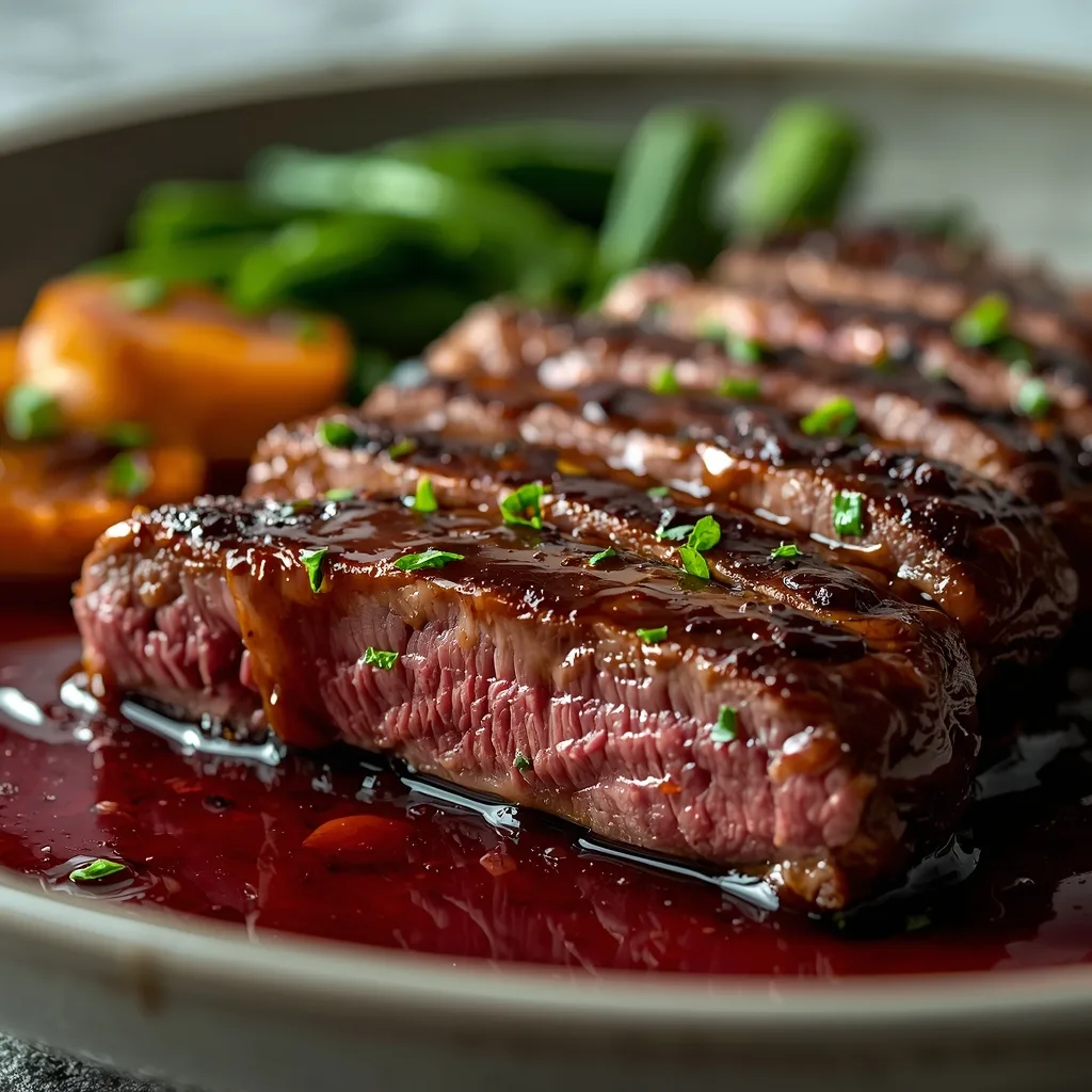 Mary Berry Bavette Steak - recipe card