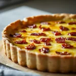 Mary Berry Quiche Lorraine - recipe card