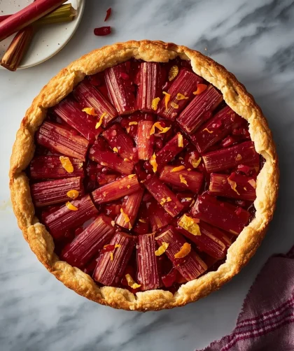 Mary Berry Rhubarb Tart
