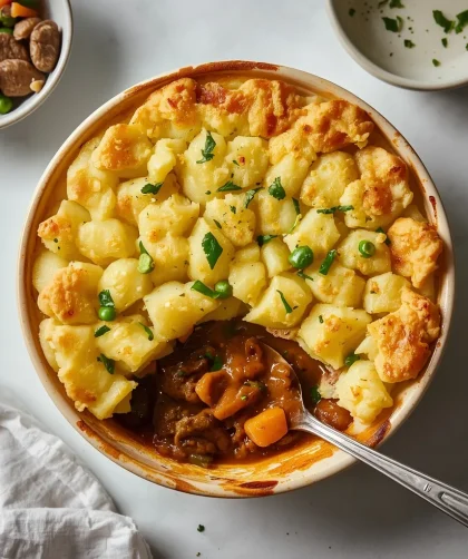 Mary Berry Shepherd's Pie with Crushed Potatoes