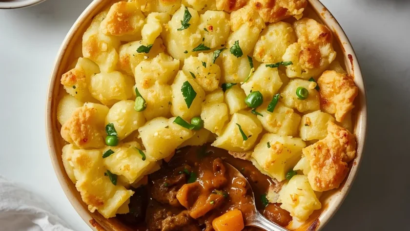 Mary Berry Shepherd's Pie with Crushed Potatoes