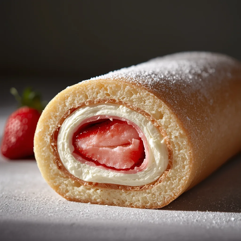Mary Berry Strawberry Roulade recipe
