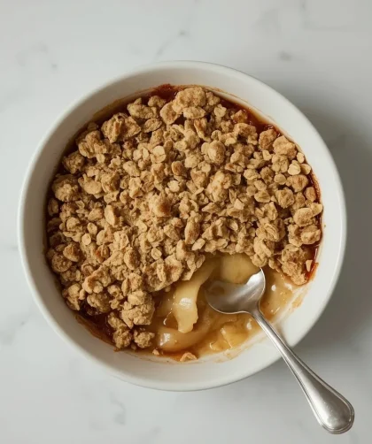 Nigel Slater Apple Crumble With Oats