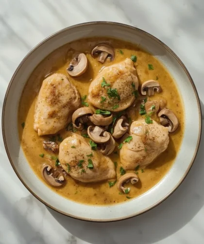 Gordon Ramsay Chicken Fricassee