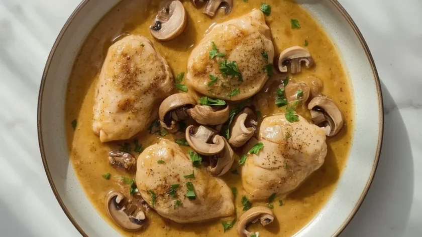 Gordon Ramsay Chicken Fricassee