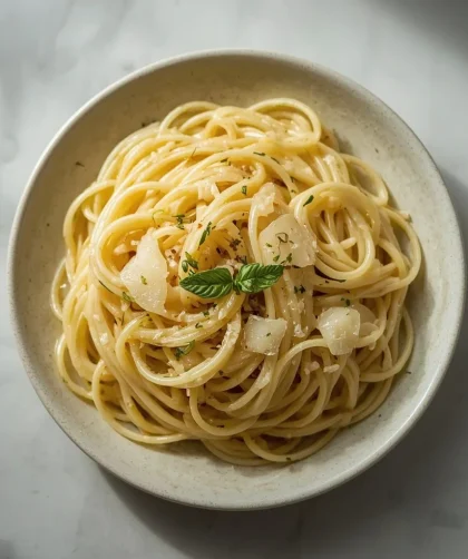 Jamie Oliver 5-Ingredient Lemon Pasta