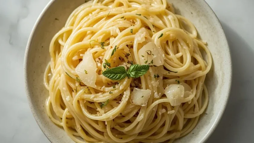 Jamie Oliver 5-Ingredient Lemon Pasta