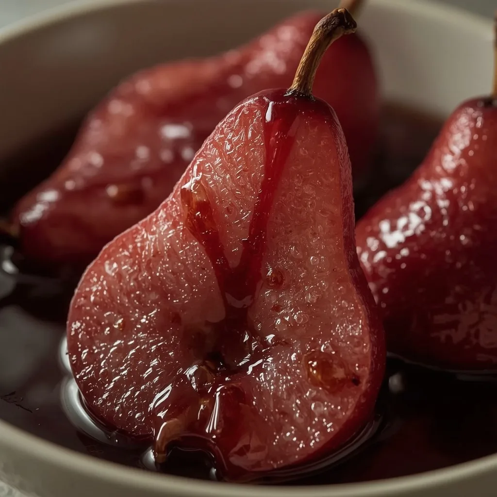Jamie Oliver 5 Ingredient Poached Pears