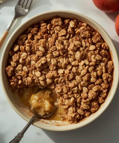 Jamie Oliver Apple Crumble with Oats