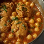 Jamie Oliver Chicken Curry with Chickpeas - recipe card