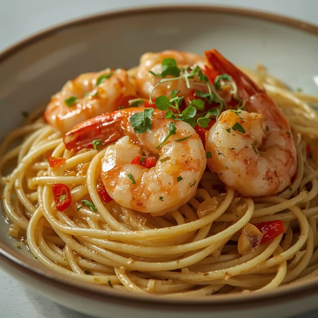 Jamie Oliver's 5-Ingredient Prawn Pasta