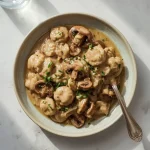 Nigella Mushroom Stroganoff