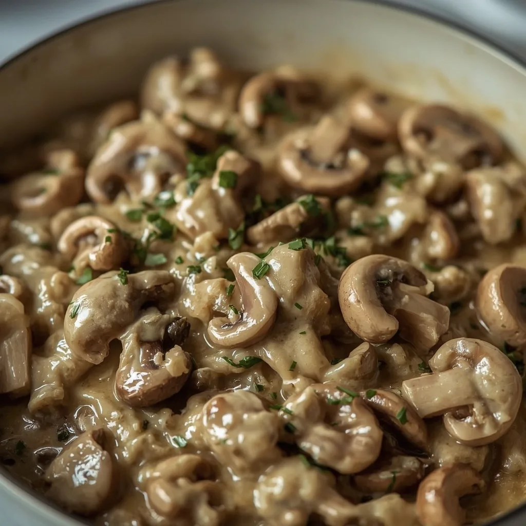 Mushroom Stroganoff